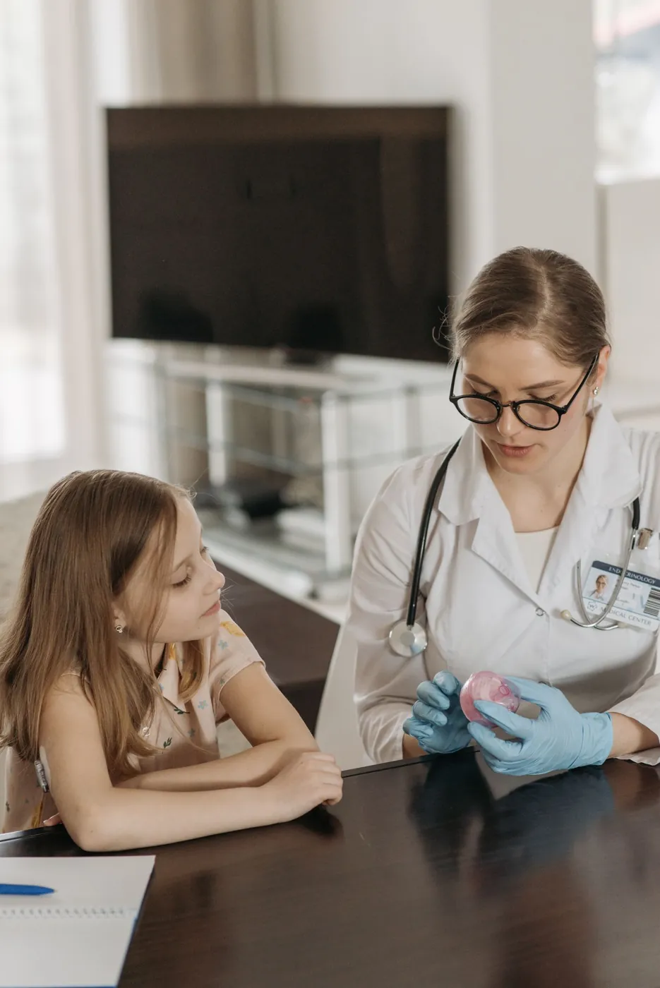 Couple in a consultation with the doctor