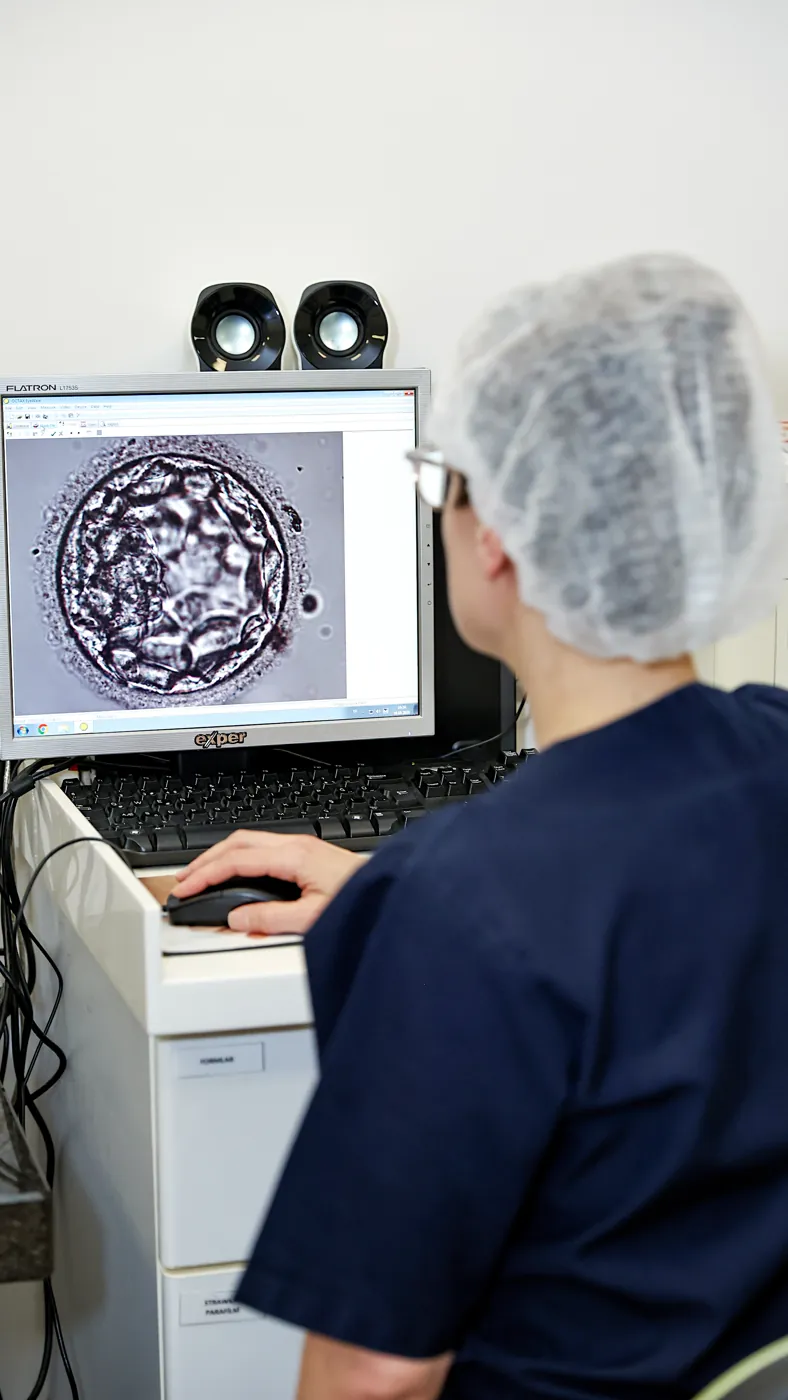 Embryo storage and assessment in the embryology laboratory